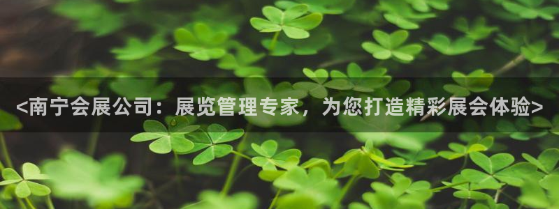 果博注册平台怎么注册不了：<南宁会展公司：展览管理专家，为您打造精彩展会体验>