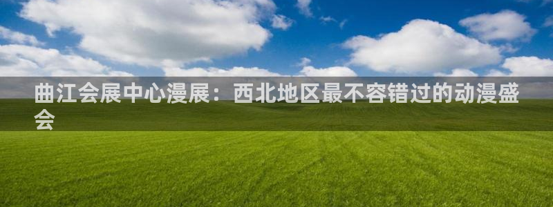 果博注册平台：曲江会展中心漫展：西北地区最不容错过的动漫盛
会