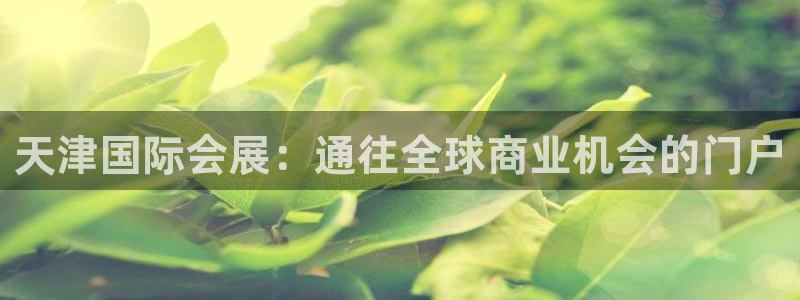 果博注册客服电话是多少啊：天津国际会展：通往全球商业机会的门户