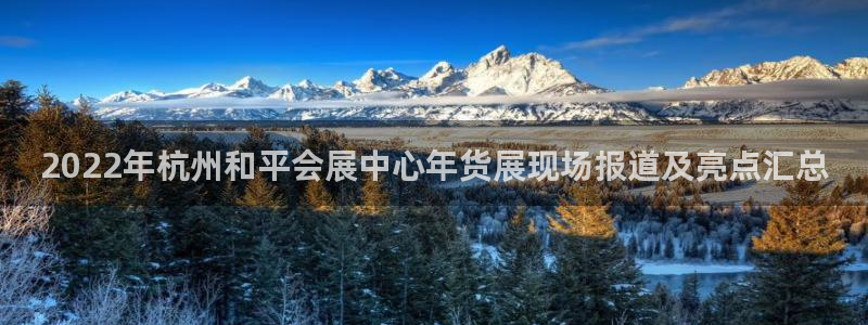 下载果博app：2022年杭州和平会展中
