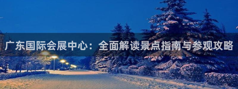 果博平台开户电话查询：广东国际会展中心：全面解读景点指南与参观攻略