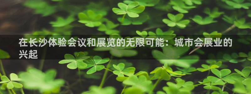 果博公司游戏网址：在长沙体验会议和展览的无限可能：城市会展业的
兴起