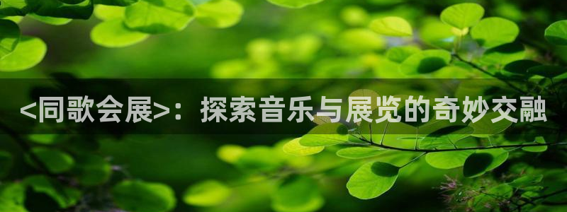 果博客服电话哪里找啊：<同歌会展>：探索